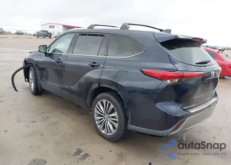 2021 Toyota Highlander Platinum from USA, damaged, VIN 5TDFZRAH9MS060693